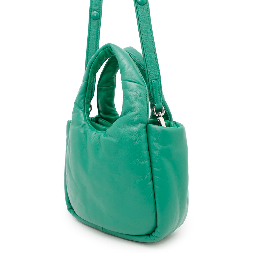 Prada handbag green – front view