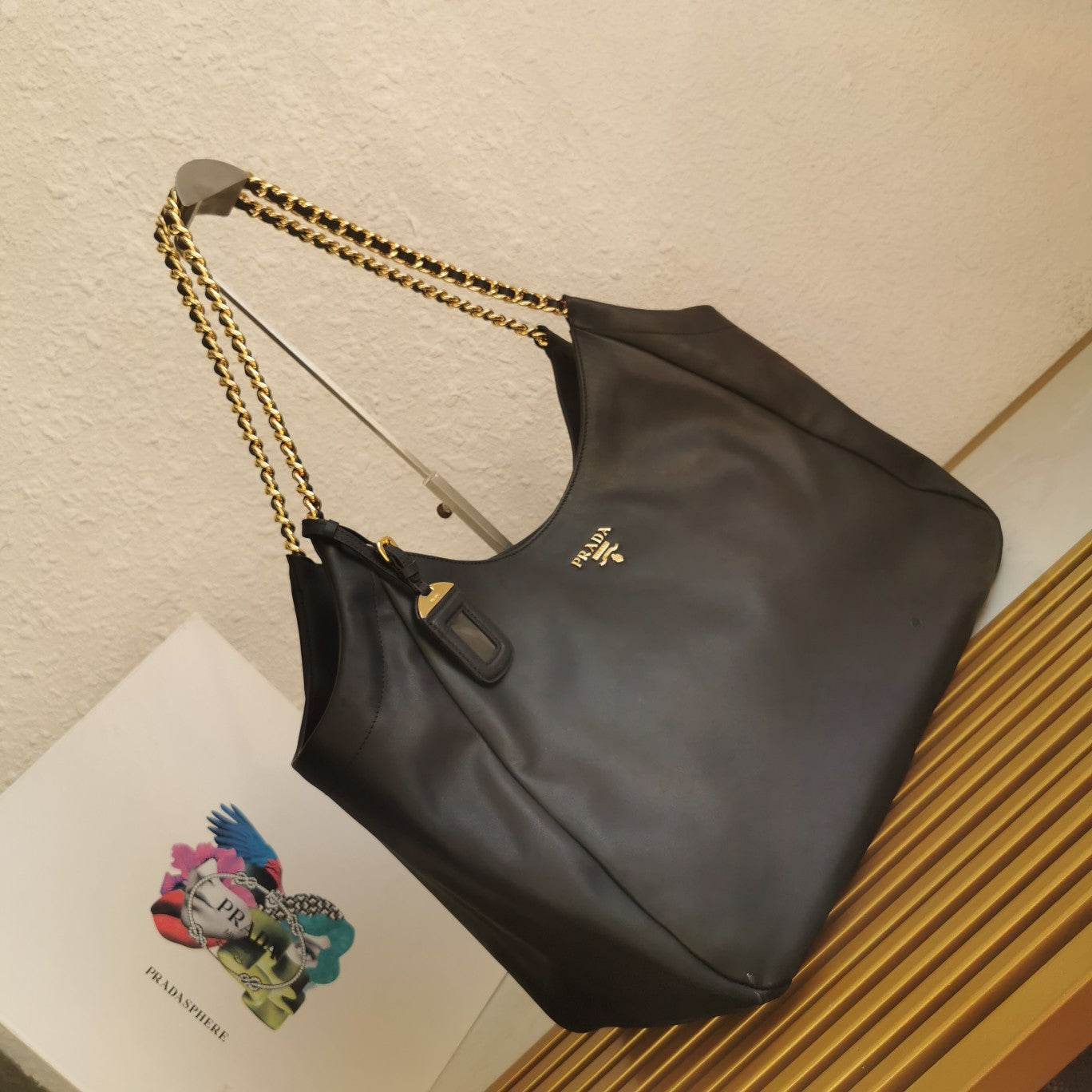 Kette TOTE 39 SOFT Schwarz Kalbsleder