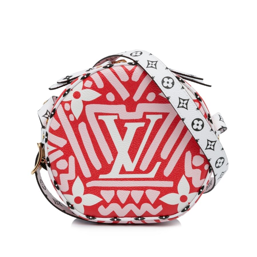 Red Louis Vuitton MONOGRAMM Giant Crafty Boite Chapeau Souple PM Crossbody Bag | Studio Nafay