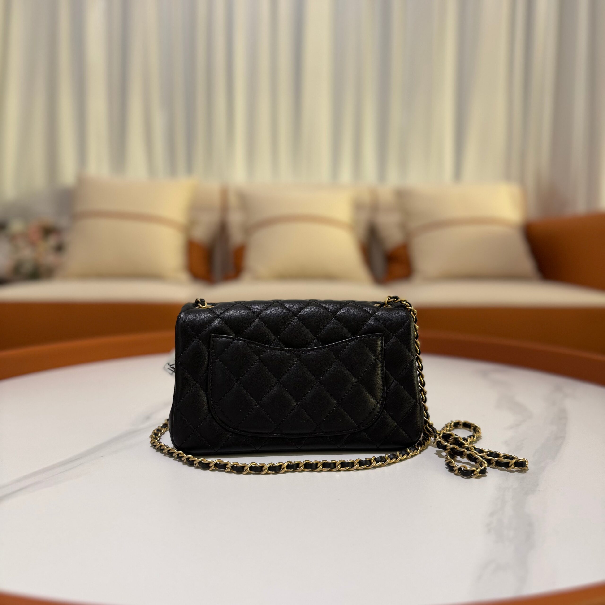 Chanel Mini Gold Elegante Handtasche