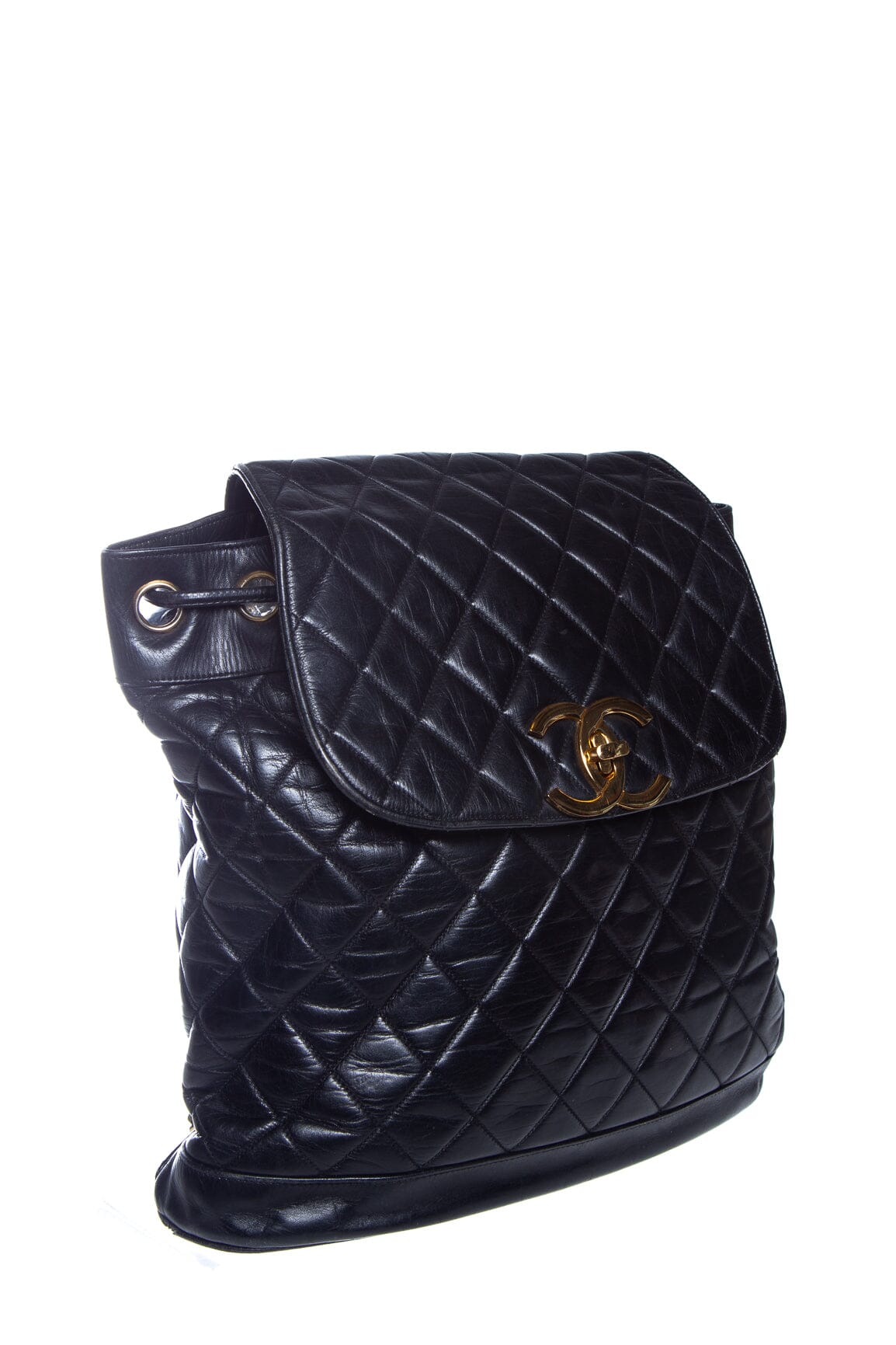 Chanel /91 Black Quilted Rucksack