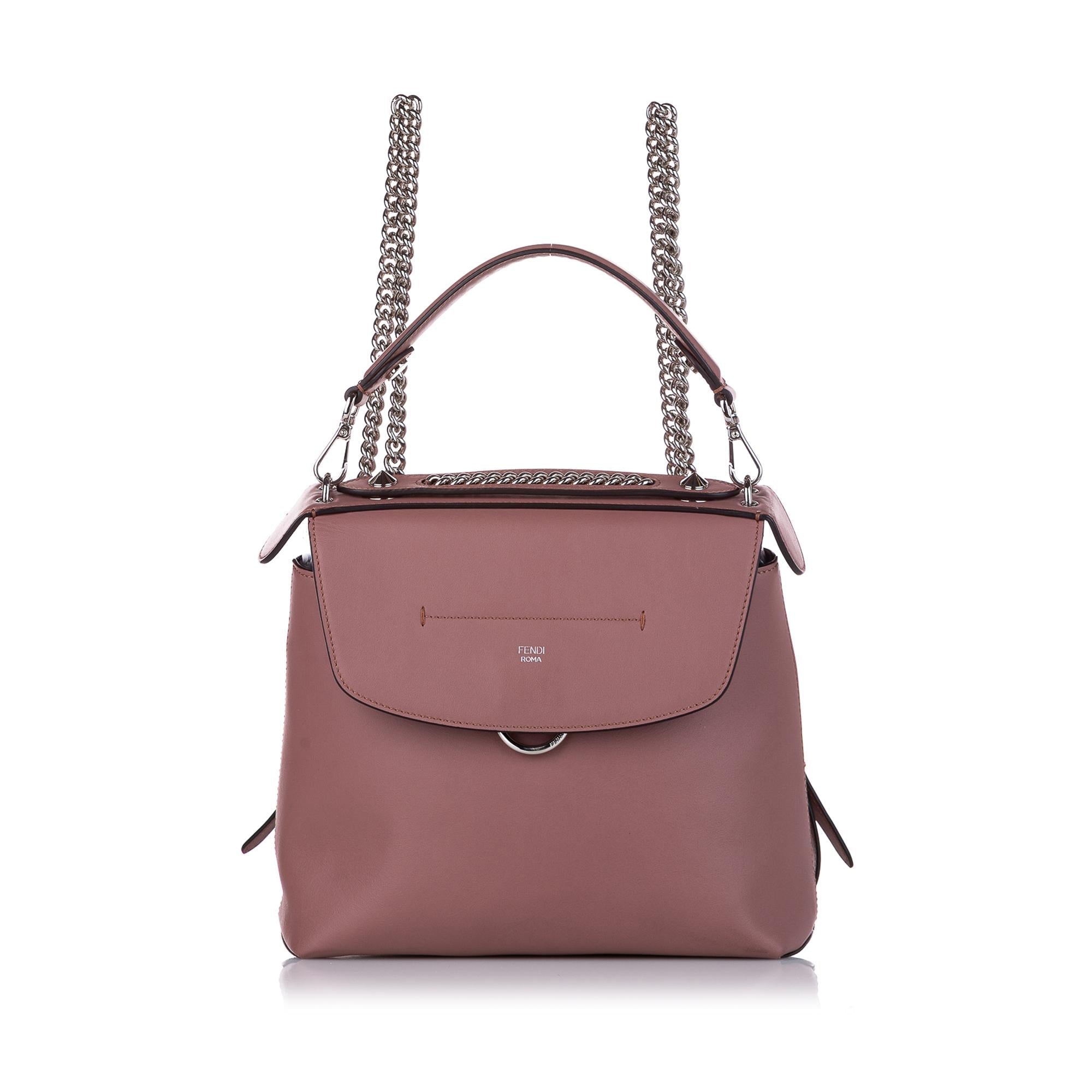 Fendi Back To School Leder-Rucksack