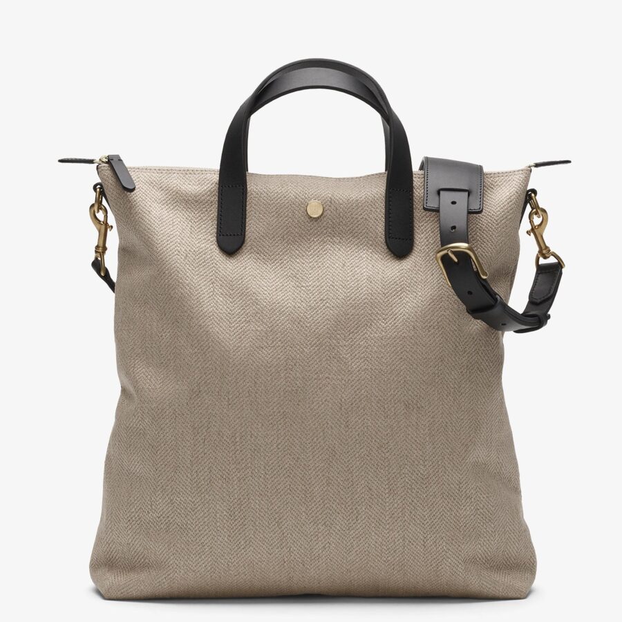 Shopper Grand Herringbone/Black | Studio Nafay