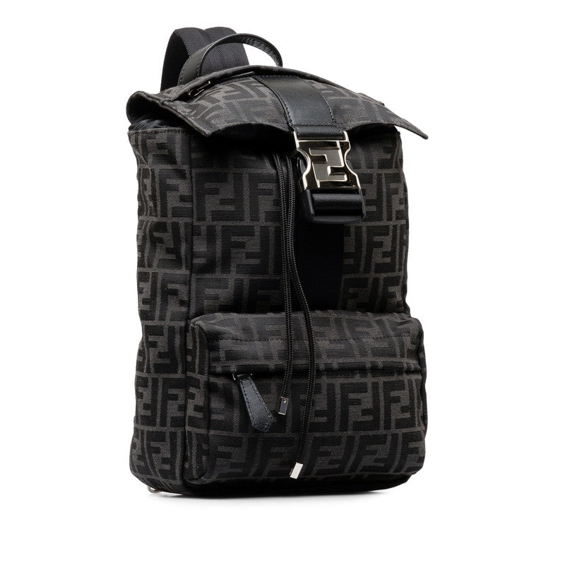 Fendi Canvas Leder Body Bag Rucksack