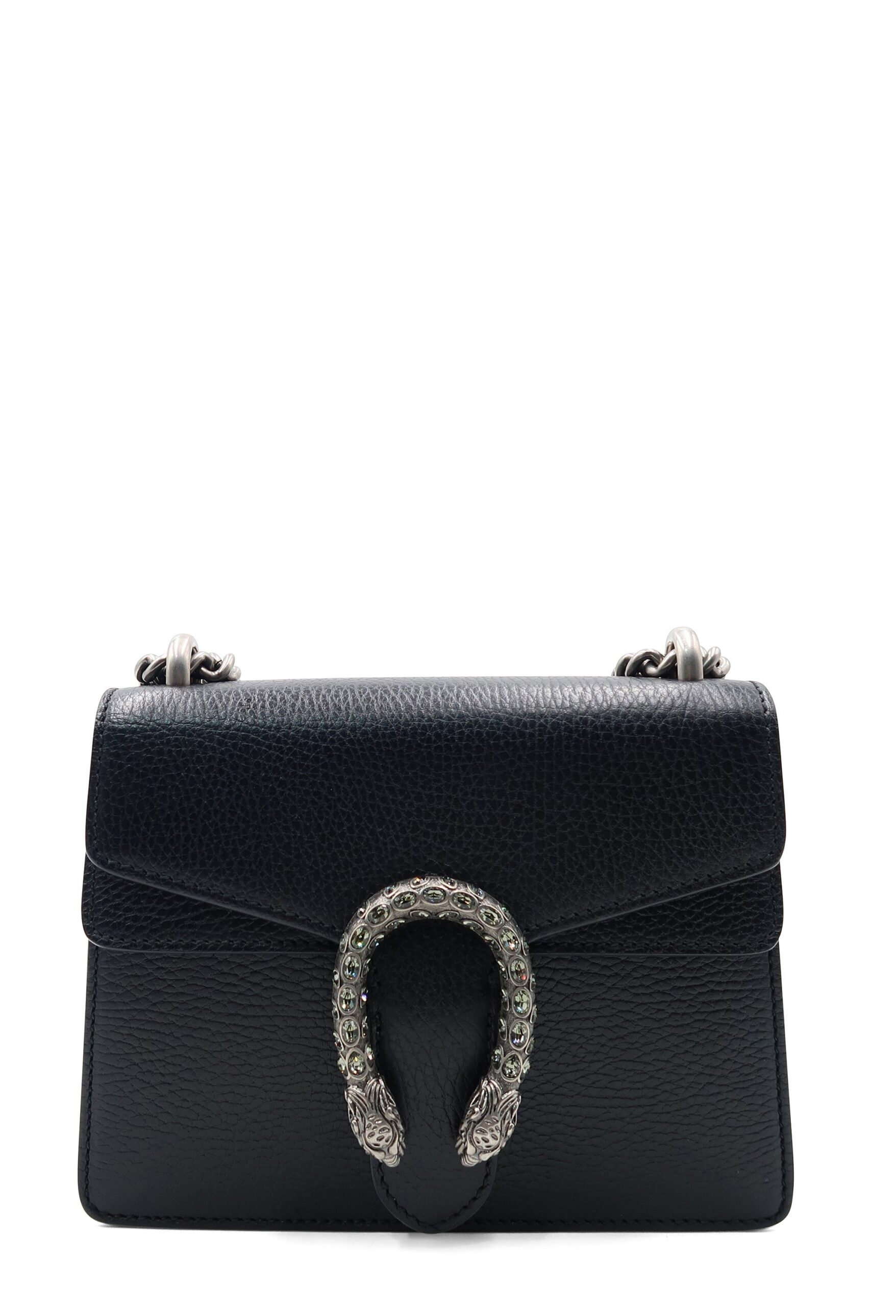 Mini Dionysus Crossbody-Tasche Schwarz