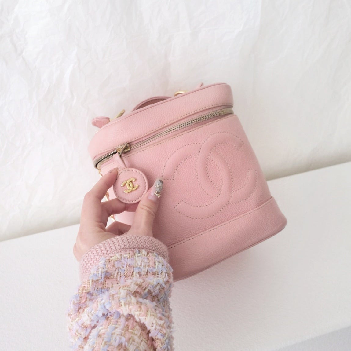 Chanel Caviar Coco Wash Handtasche